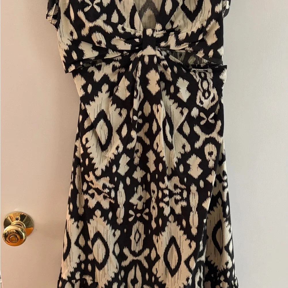 Stylish Steve Madden Black and White Patterned Dress - Picture 2 of 8